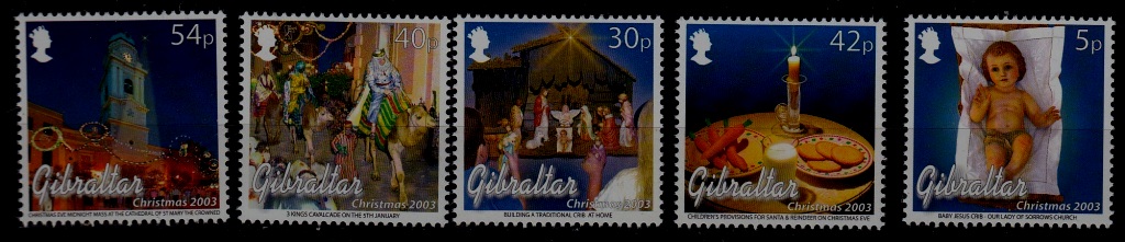 Gibraltar 954-58 MNH Christmas-03 SCV6
