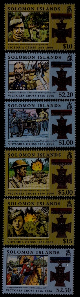 Solomon isl. 1056-61 MNH Victoria cross SCV15