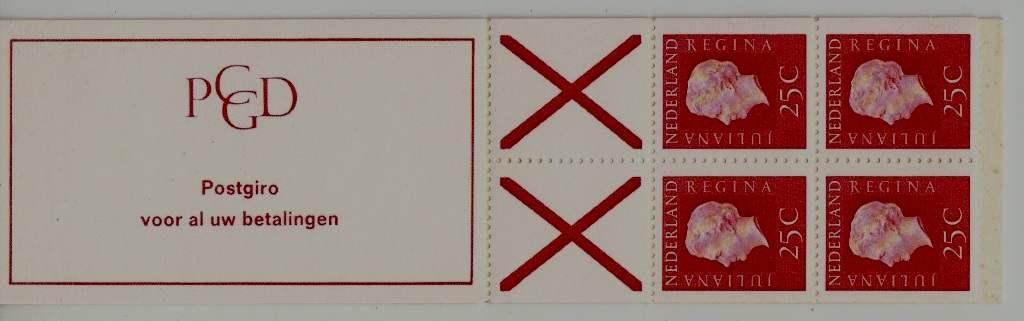 Netherlands PB9AF MNH booklet