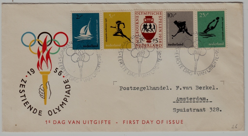 Netherlands E26 FDC Olympic-56