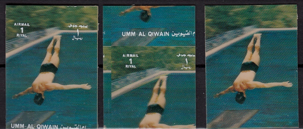 Umm Al Qiwain MNH Olympic-72/ 3v/ error