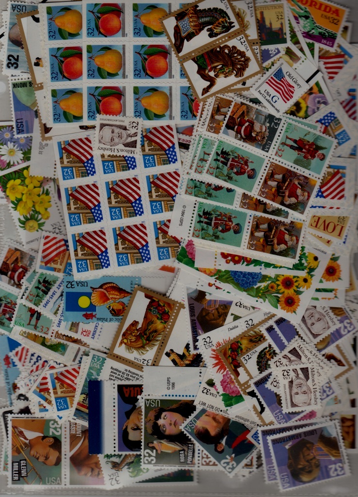 USA mint discount postage/0.32 / 1000x FV320