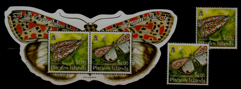 Pitcairn 650-51/651A MNH Dragonfly SCV26