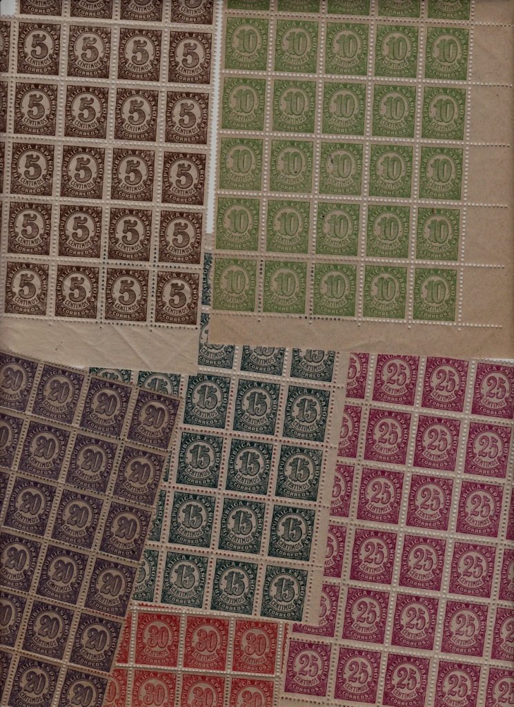 Spain 592-97 MNH/29x SCV50.75/mixed condition