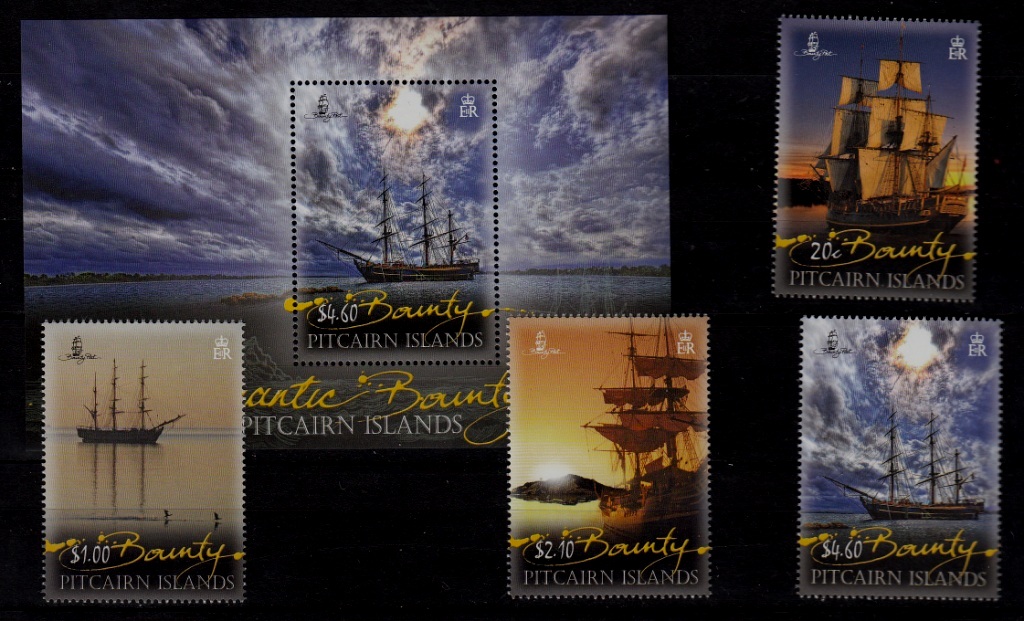 Pitcairn 738-41/741A MNH Ships SCV20.50