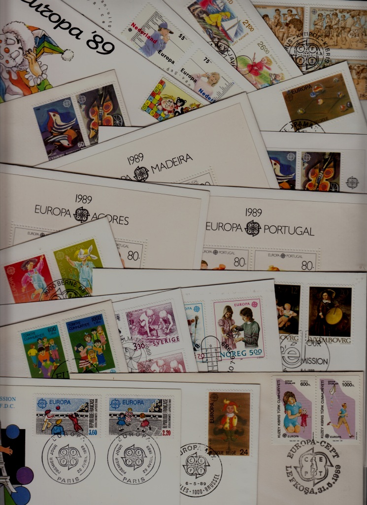 Europe 41 FDC CEPT-89
