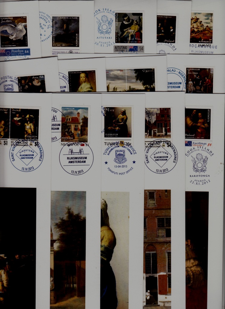 Worldwide 14 FDC Painting Rijksmuseum