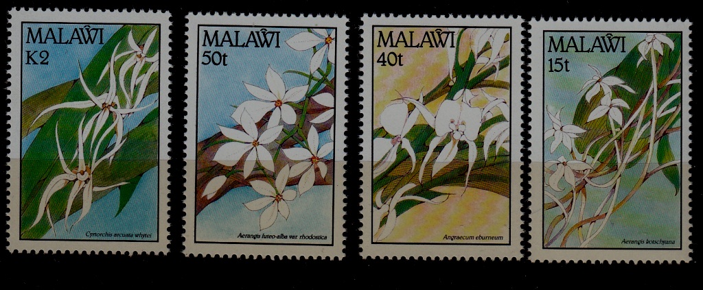 Malawi 578-81 MNH Orchids SCV20.50