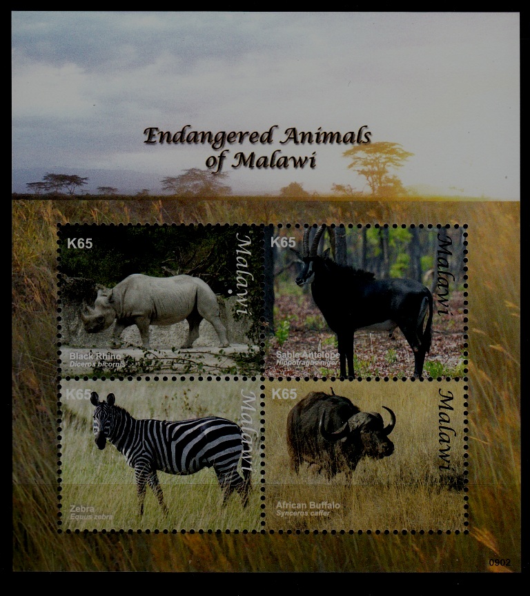 Malawi 745 MNH s/s Animals SCV3.75