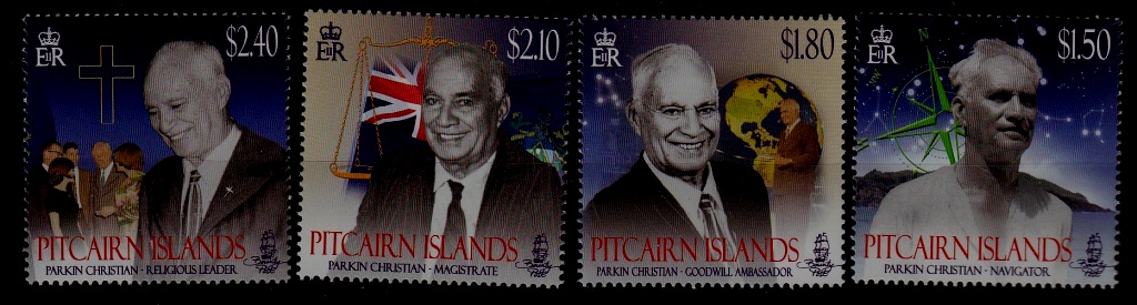 Pitcairn 722 MNH Personalities/ 4v/SCV13
