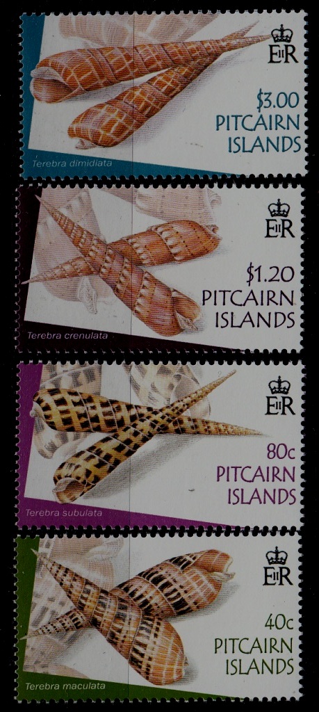 Pitcairn 591-94 MNH Shells SCV11