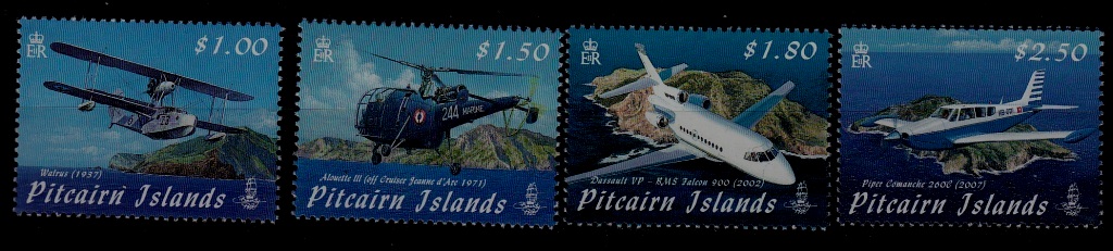 Pitcairn 692-95 MNH Aviation SCV12
