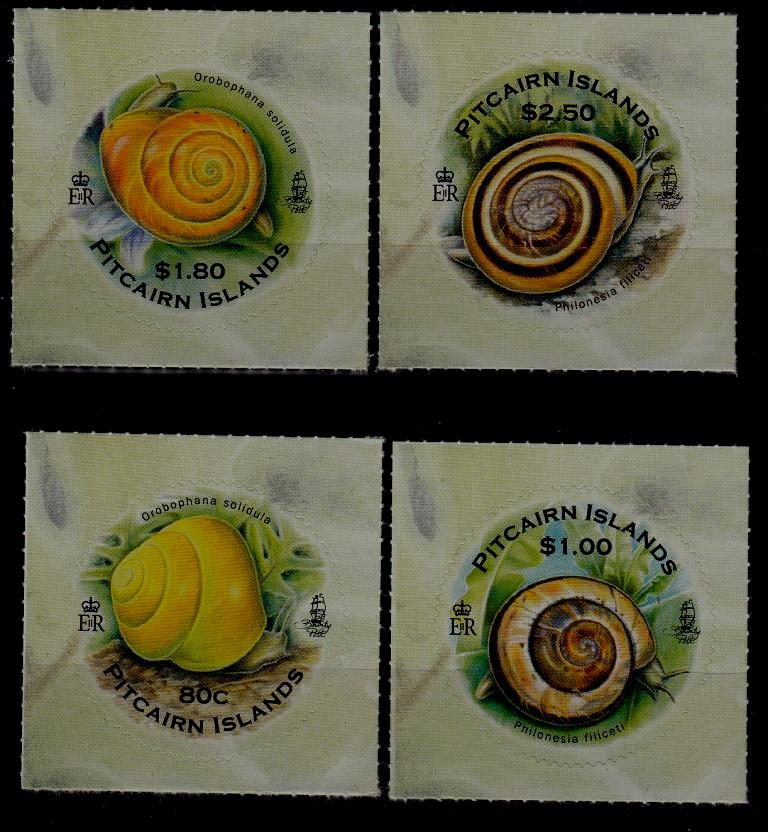 Pitcairn 707-10 MNH Snails SCV9.75