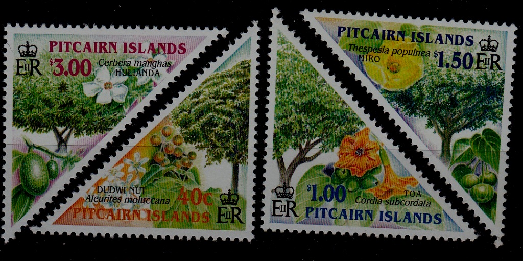Pitcairn 567-70 MNH Trees SCV11