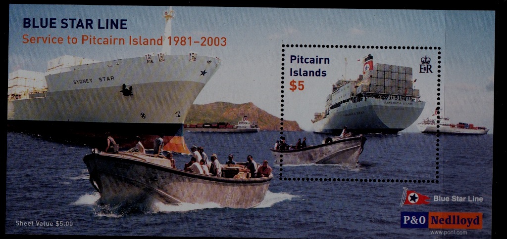 Pitcairn 571 MNH s/s Ships SCV14.50