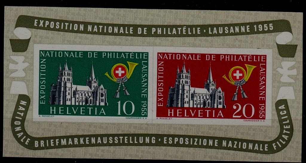 Switzerland 352a MH s/s SCV60