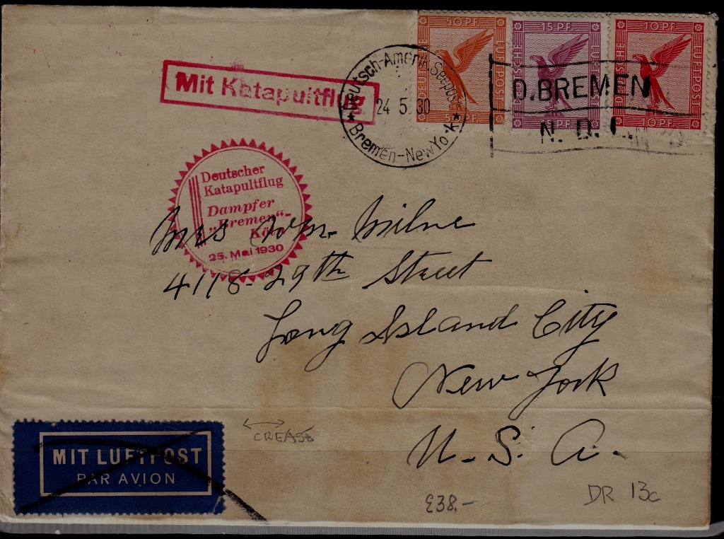 Germany/USA Catapult cover 25.5.30