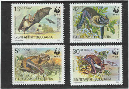 Bulgaria Mi.3741-44/MNH VF WWF/1989