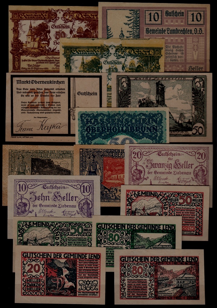 Austria 15 notgeld unc. (2)