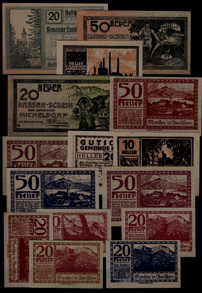 Austria 15 notgeld unc. (3)