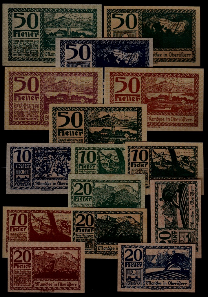 Austria 15 notgeld unc. (4)