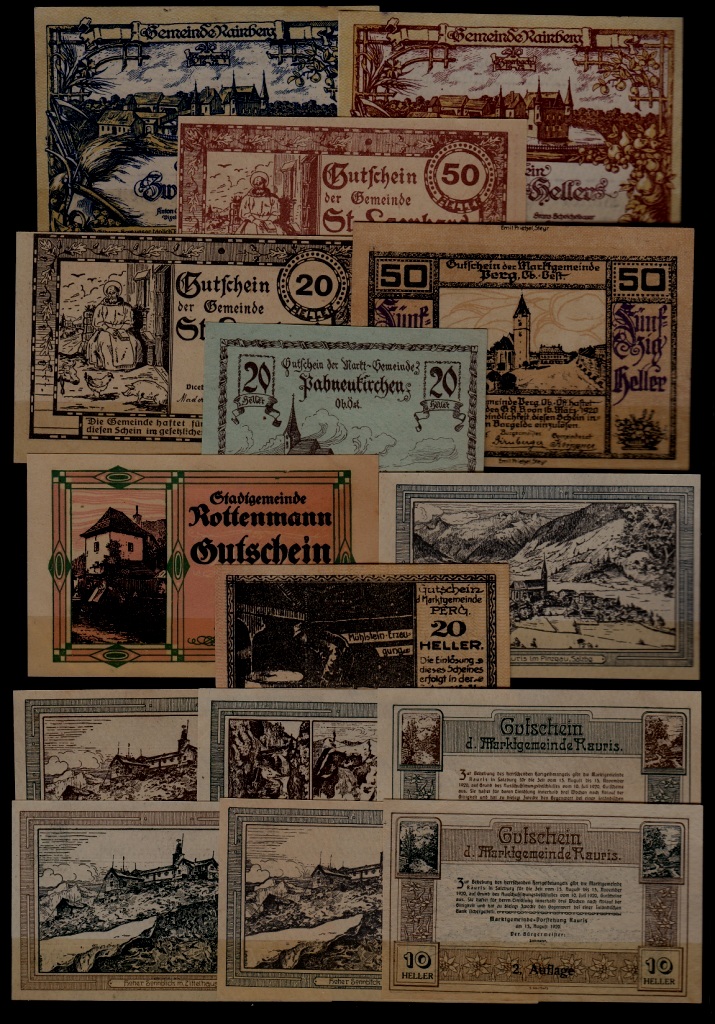 Austria 15 notgeld unc. (10)