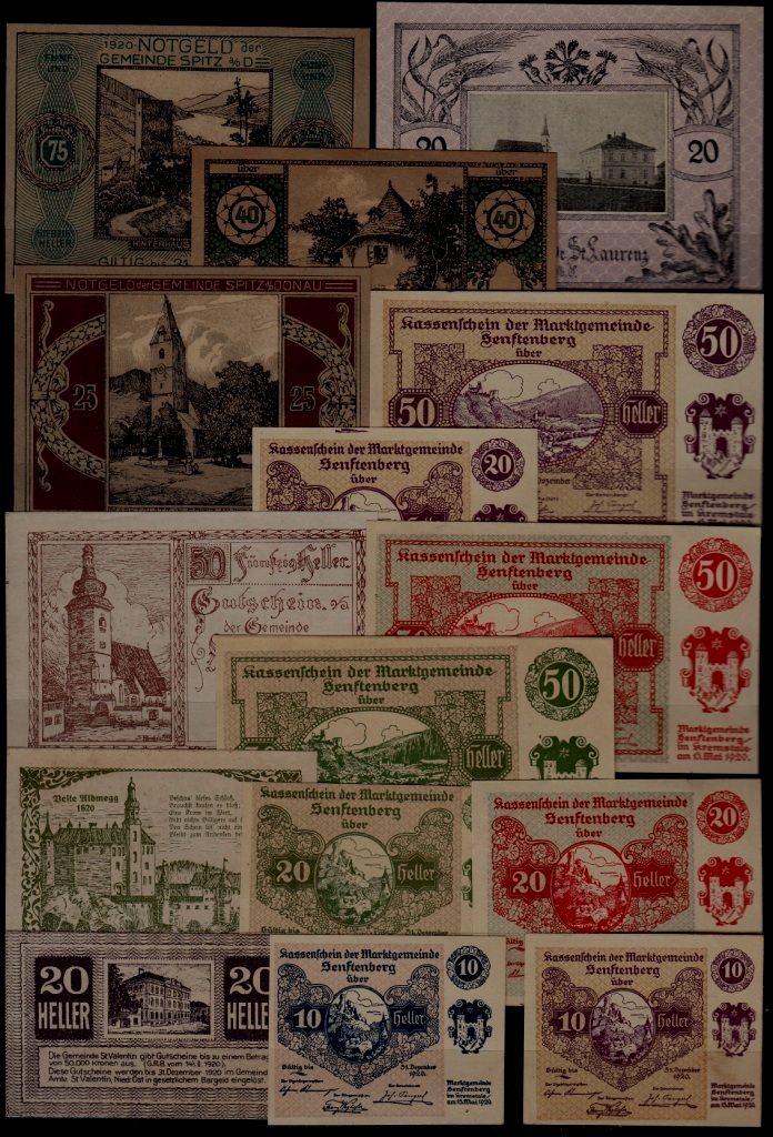 Austria 15 notgeld unc. (14)