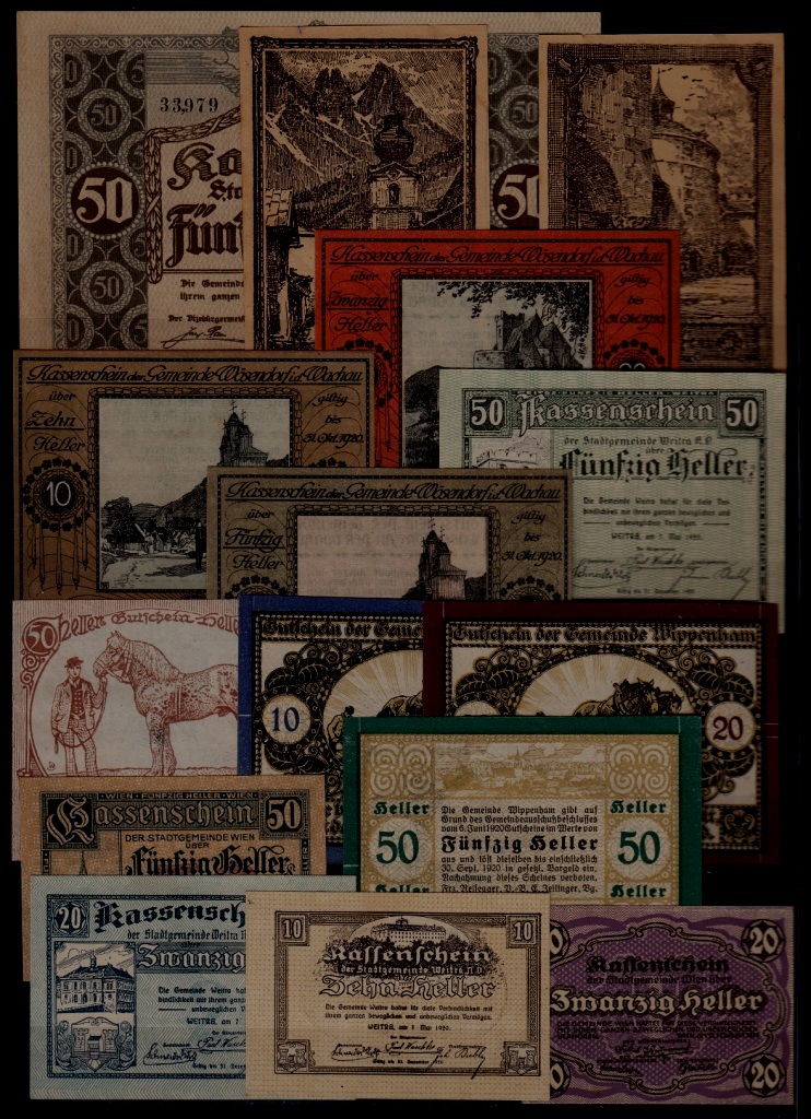 Austria 15 notgeld unc. (18)