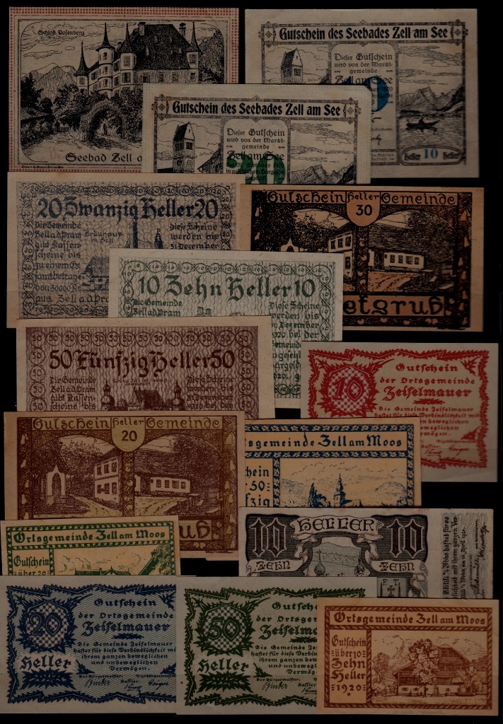 Austria 15 notgeld VF+ (19)