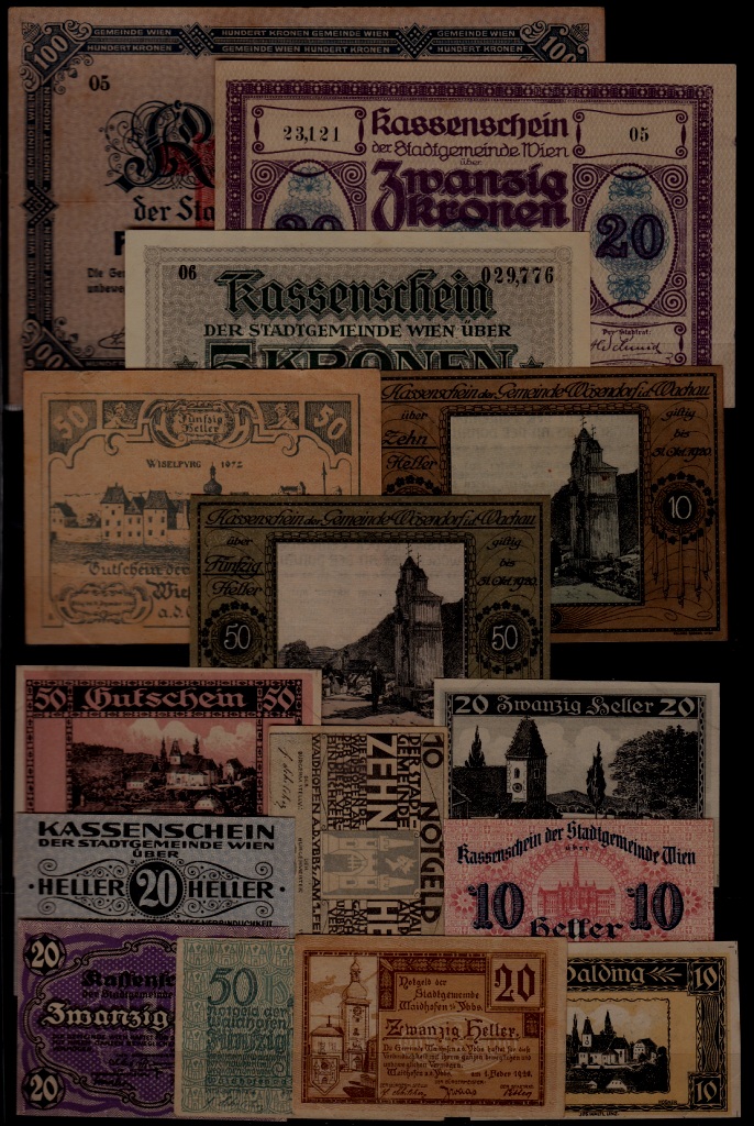 Austria 15 notgeld VF+ (21)