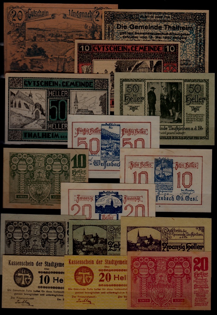 Austria 15 notgeld VF+ (25)