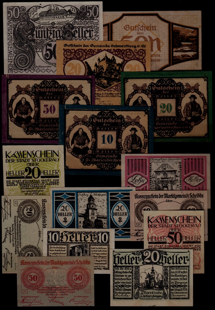 Austria 15 notgeld VF+ (30)
