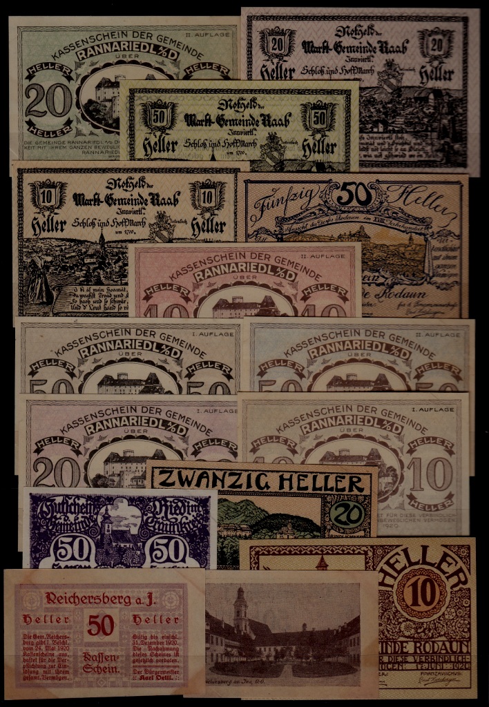Austria 15 notgeld VF+ (38)