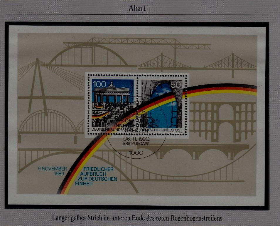 Germany Mi.bl.22II MNH error