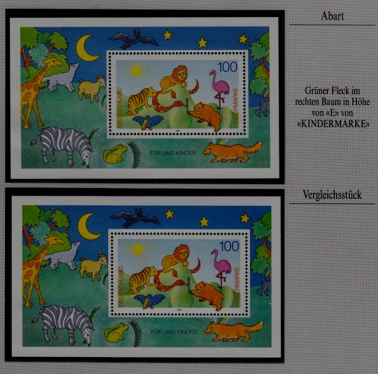 Germany Mi.bl.34fA  MNH error