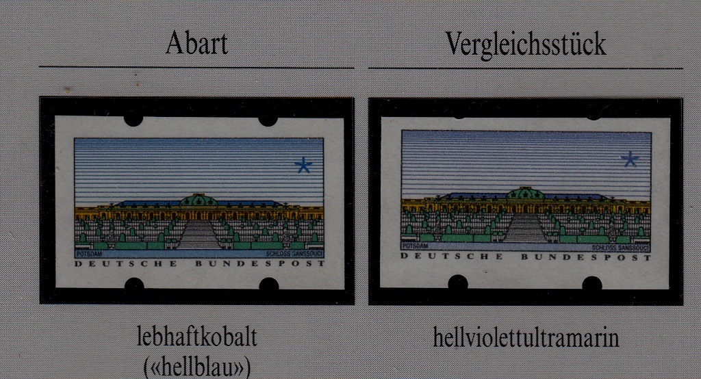 Germany Mi.2 ATM  MNH error