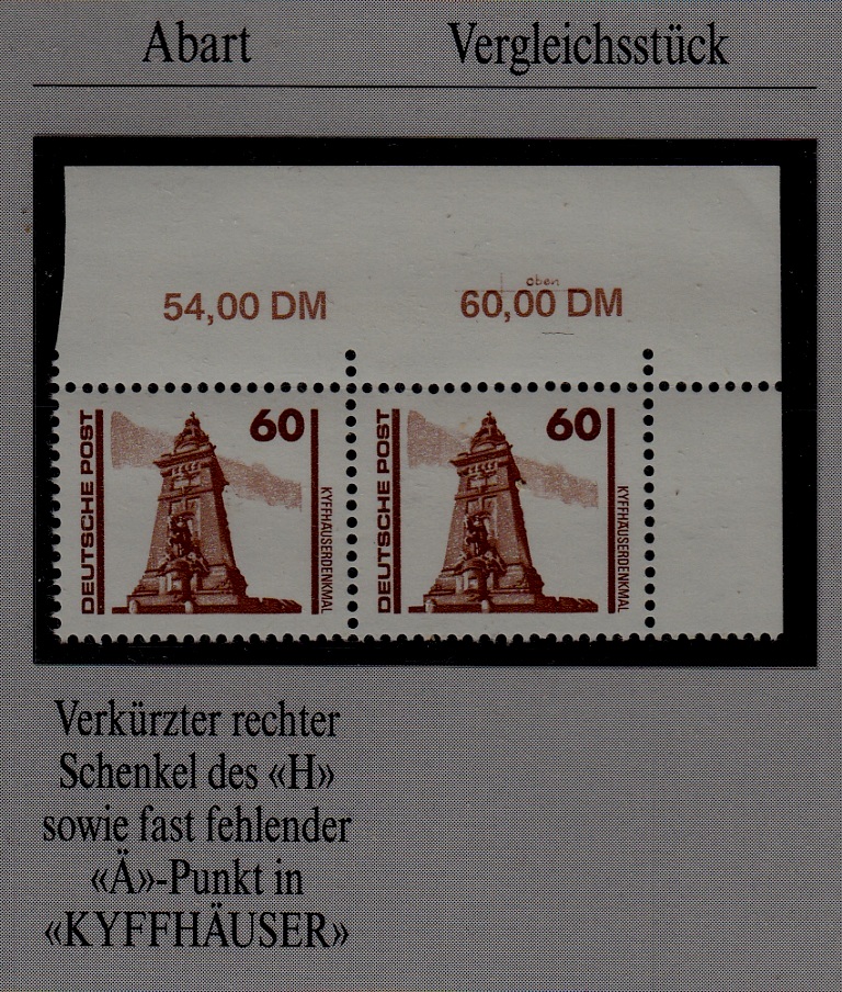 Germany Mi.3347II MNH error