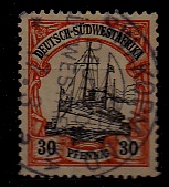 Germany col. SW Africa Mi.28 used