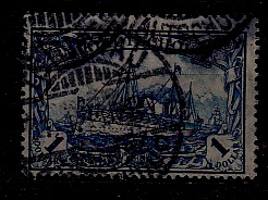 Germany col. Kiauchau Mi.35 used/ signed Bothe