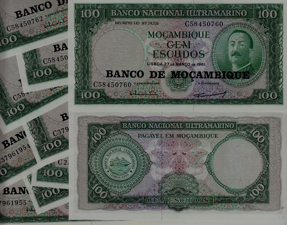 Mozambique P-117 unc. banknotes/10x