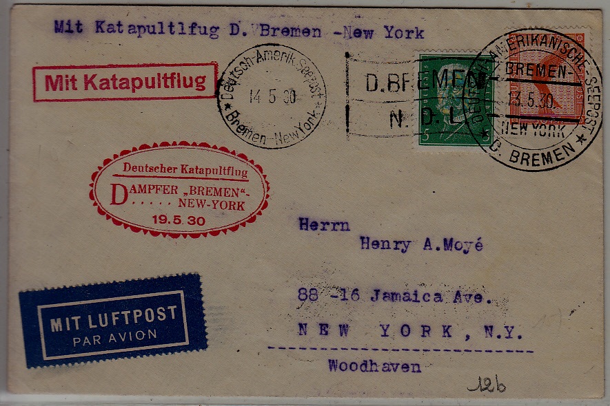 Germany/USA Catapult cover 19.5.30