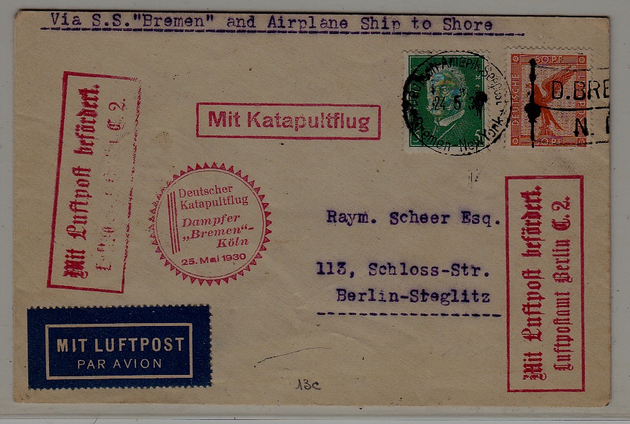 Germany Catapult cover 25.5.30