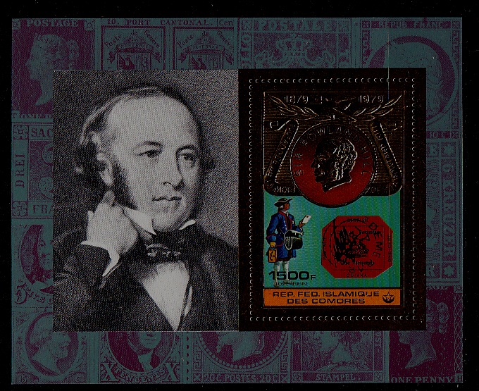 Comoro 399 MNH s/s Hill SCV40