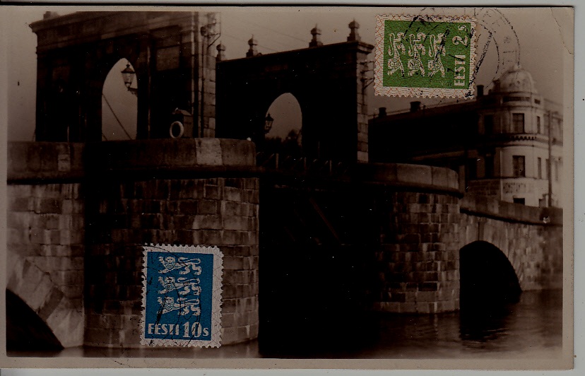 Estonia used card 3.1.32 Tartu