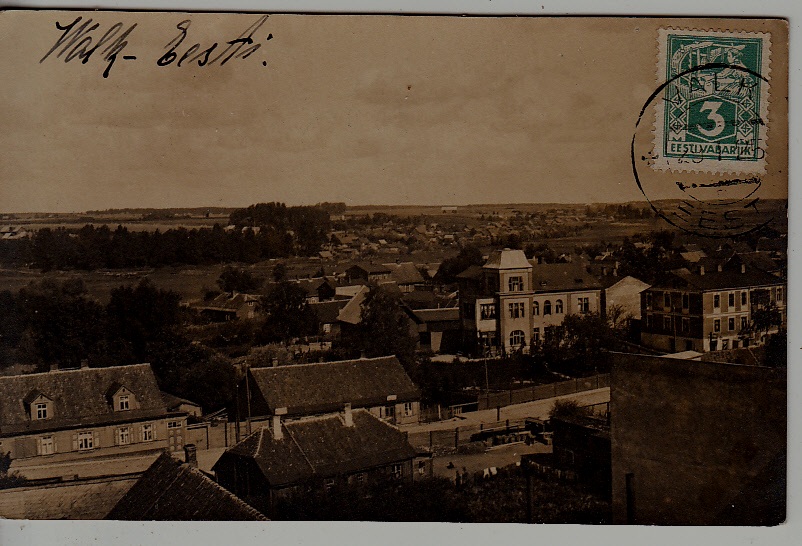 Estonia used card 29.1.25 Valk