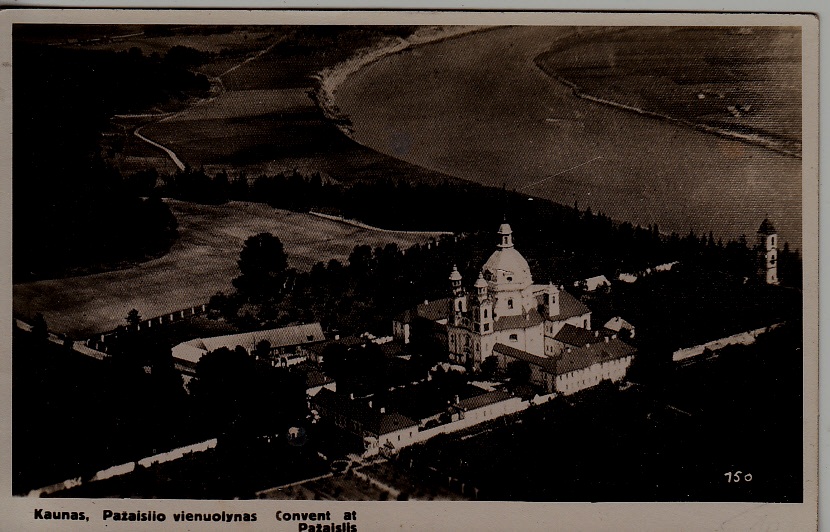 Lithuania used card 19.12.34 Kaunas