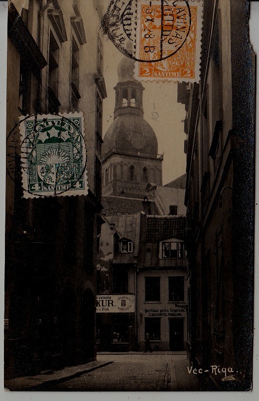 Latvia used card 3.10.28 Plavinas