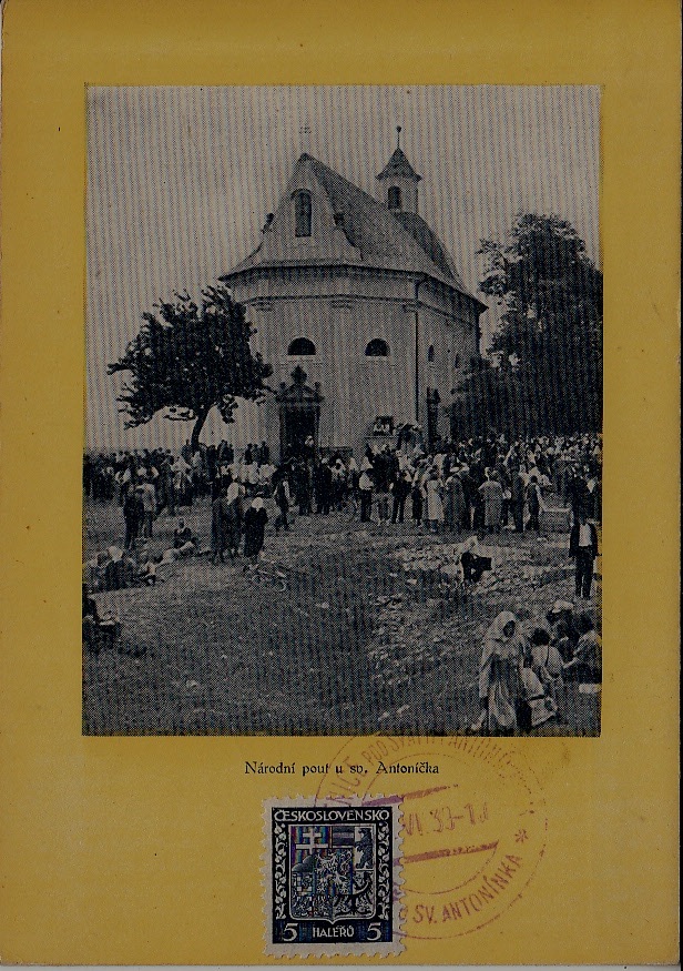 Bohemia used card 13.6.39