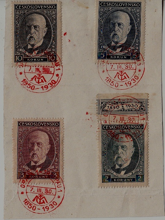 Czechoslovakia 175-78 used