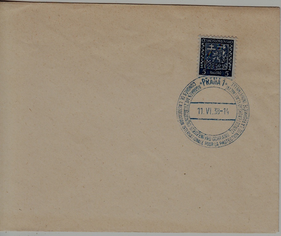 Czechoslovakia used cover 11.6.38 Praha